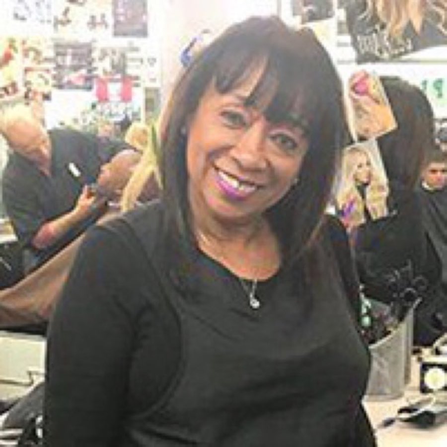 Portrait of stylist Irma in the shop