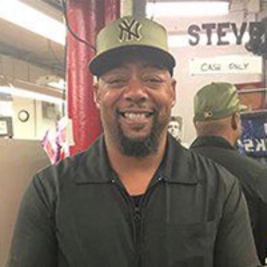Portrait of barber Steve in the shop
